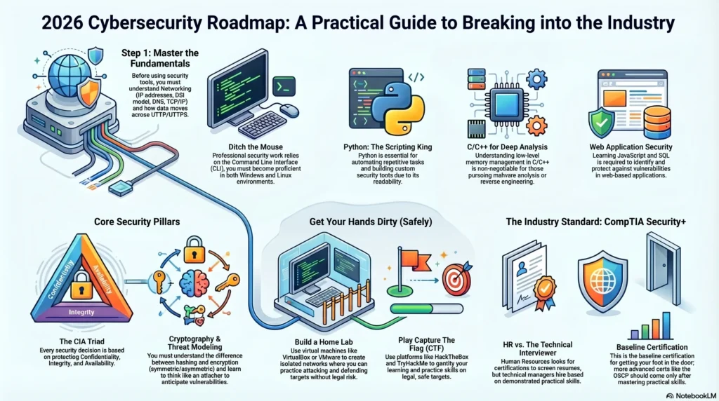 2026 Cybersecurity Career Path Roadmap