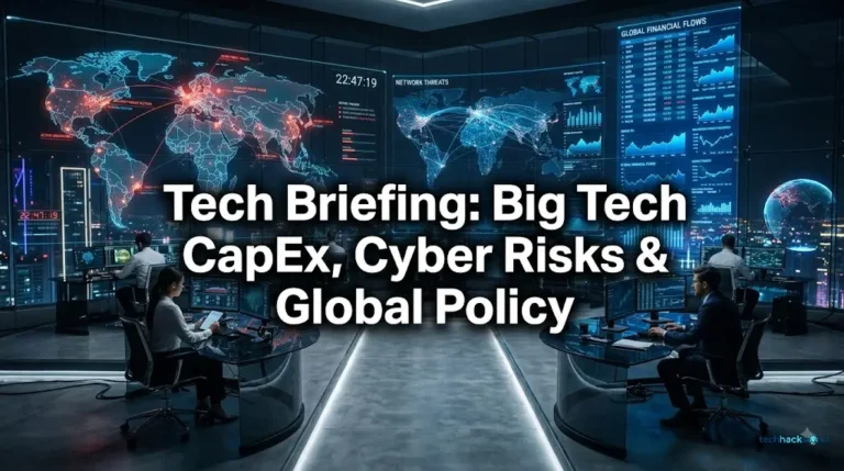Tech Briefing: Big Tech CapEx, Cyber Risks & Global Policy
