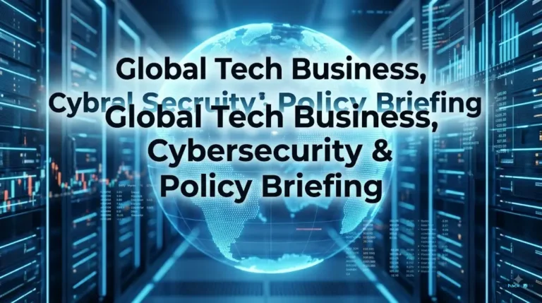 Global Tech Business, Cybersecurity & Policy Briefing