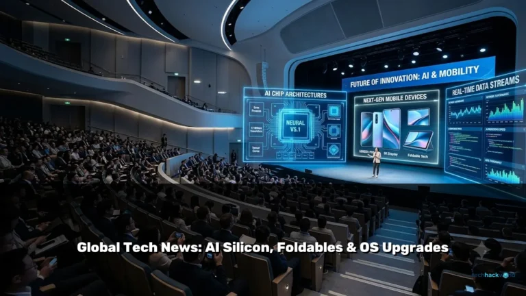 Global Tech News: AI Silicon, Foldables & OS Upgrades
