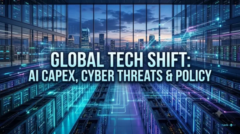 Global Tech Shift: AI Capex, Cyber Threats & Policy