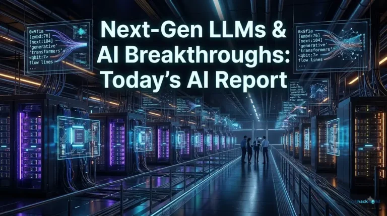 Next-Gen LLMs & AI Breakthroughs: Today’s AI Report