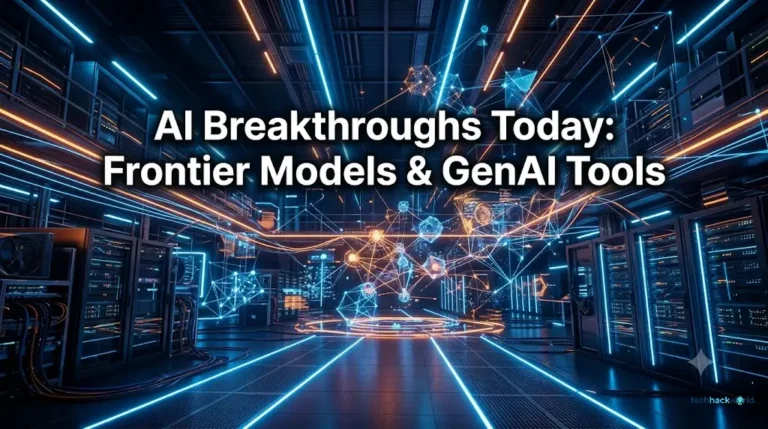AI Breakthroughs Today: Frontier Models & GenAI Tools