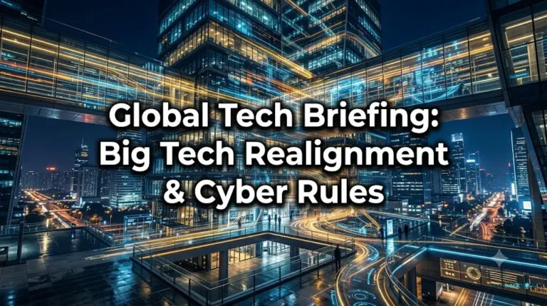 Global Tech Briefing: Big Tech Realignment & Cyber Rules