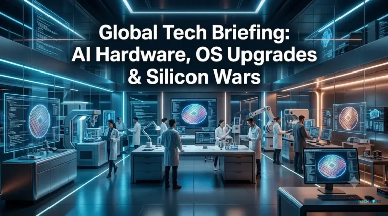 Global Tech Briefing: AI Hardware, OS Upgrades & Silicon Wars